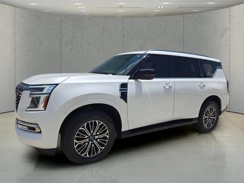Used 2025 Nissan Armada SL w/ Captain's Chari Seat Package RWD image 1