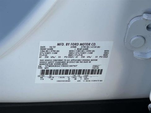 Used 2022 Ford Explorer ST w/ Equipment Group 401A image 13