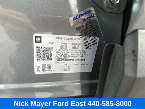 Used 2020 Chevrolet Traverse LT image 24