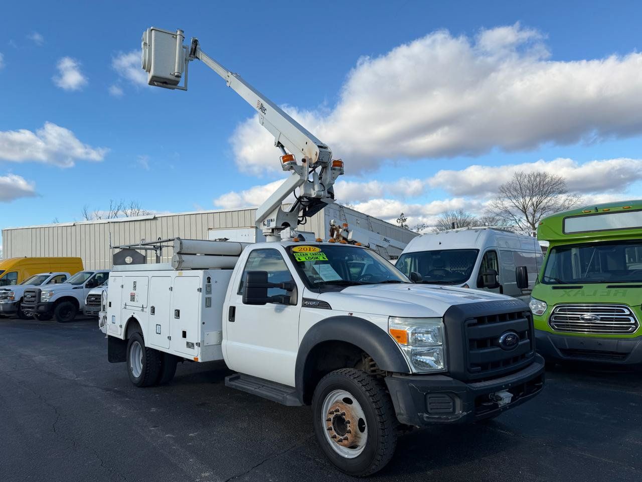 Used 2012 Ford F450 XL w/ Snow Plow Prep Pkg RWD image 2