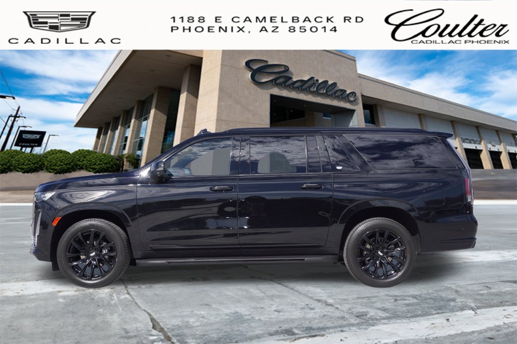 Used 2021 Cadillac Escalade ESV Sport w/ LPO, ONYX Package AWD/4WD image 2