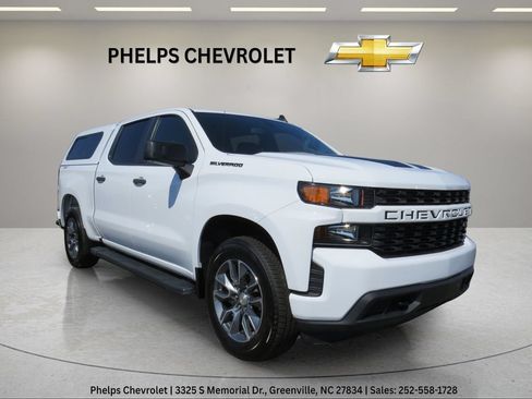 Certified 2022 Chevrolet Silverado 1500 Custom w/ Rally Edition AWD/4WD image 3