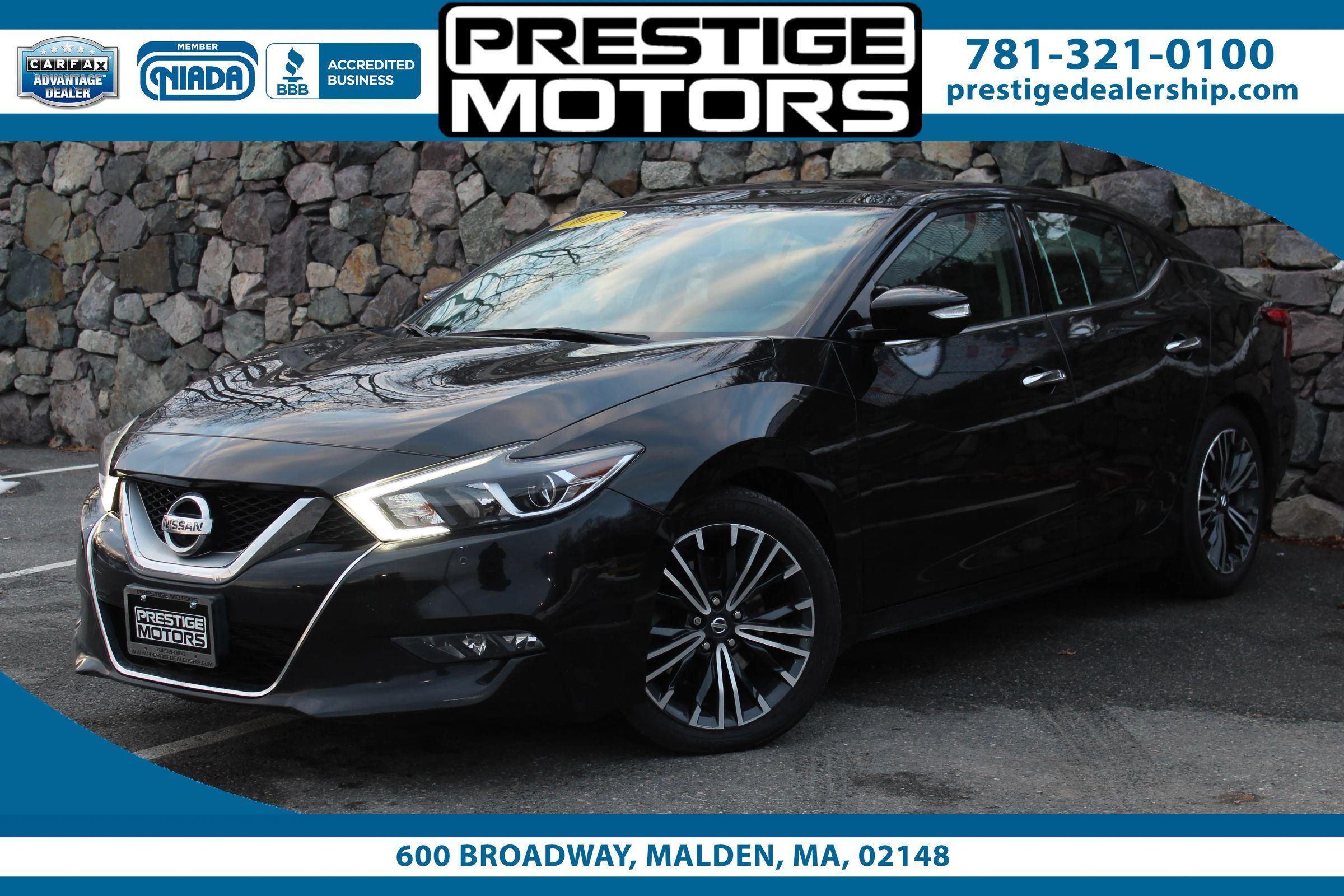 Used 2017 Nissan Maxima Platinum w/ Medallion Package FWD image 1