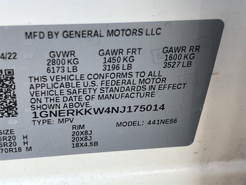 Used 2022 Chevrolet Traverse Premier w/ Redline Edition image 14