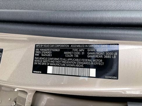 New 2026 Volvo XC90 T8 Plus w/ Protection Package Premier image 37