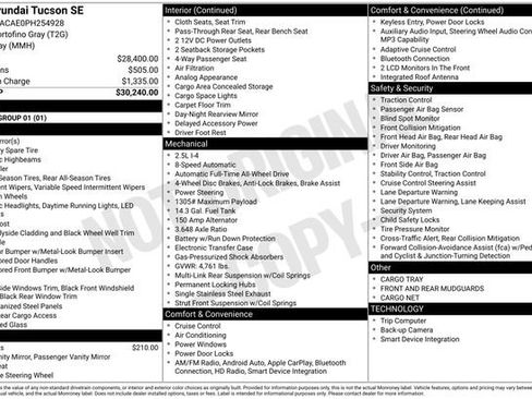 Used 2023 Hyundai Tucson SE AWD/4WD image 10