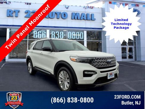 Certified 2023 Ford Explorer Limited w/ Limited Technology Package AWD/4WD image 1