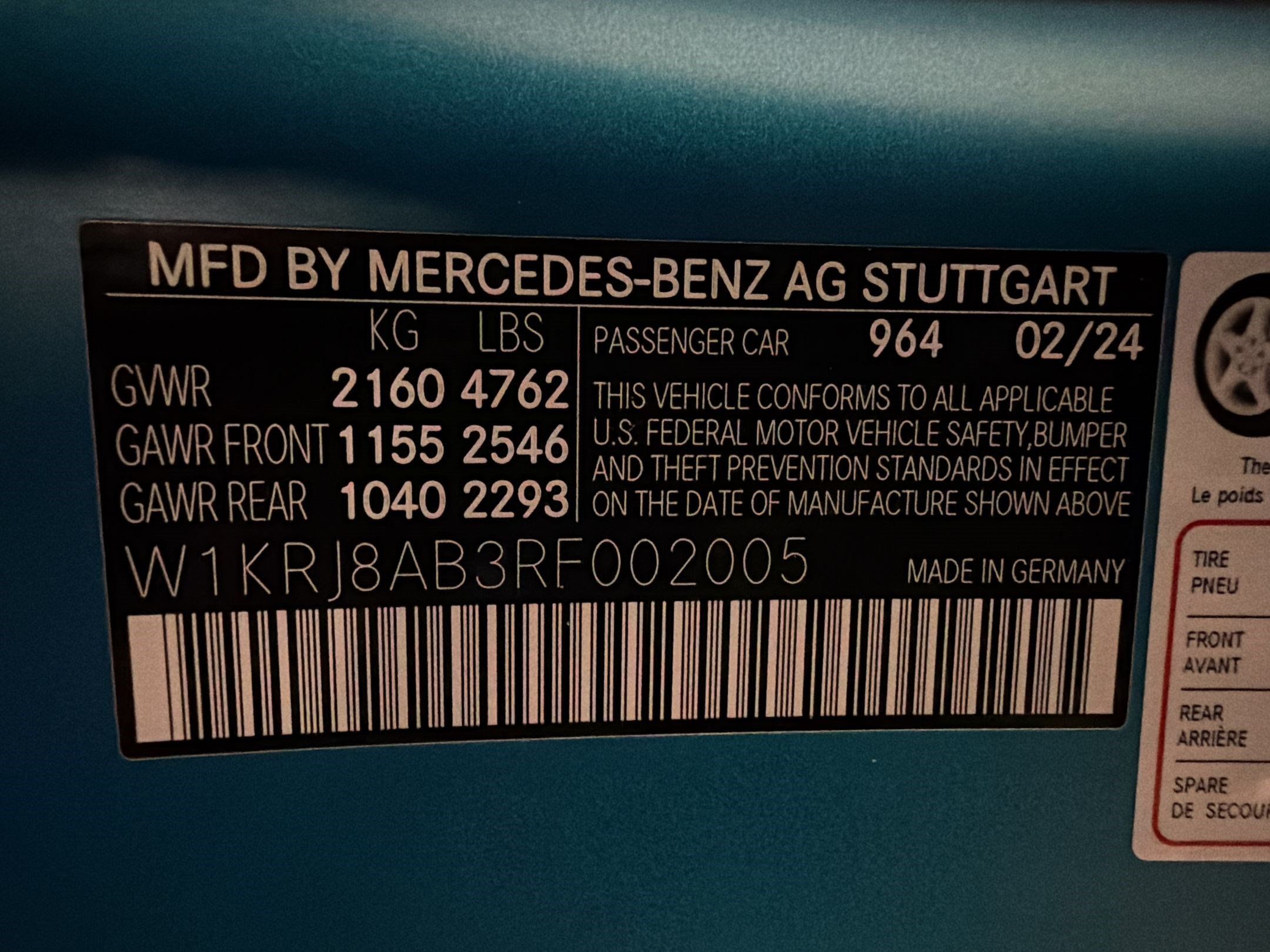 Certified 2024 Mercedes-Benz AMG GT 55 image 22