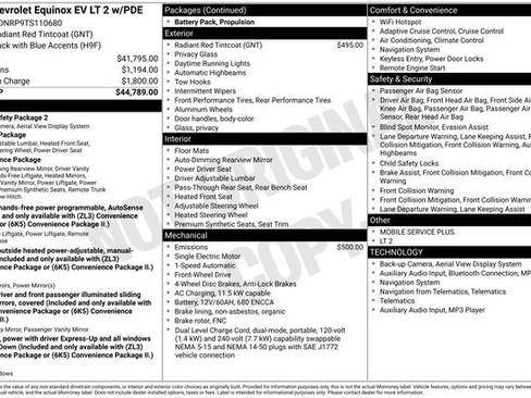 New 2026 Chevrolet Equinox EV LT image 26