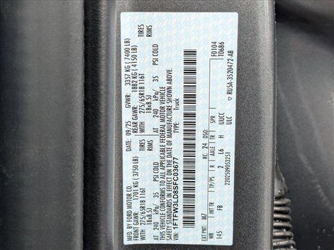 New 2025 Ford F150 XLT w/ Equipment Group 302A MID image 17