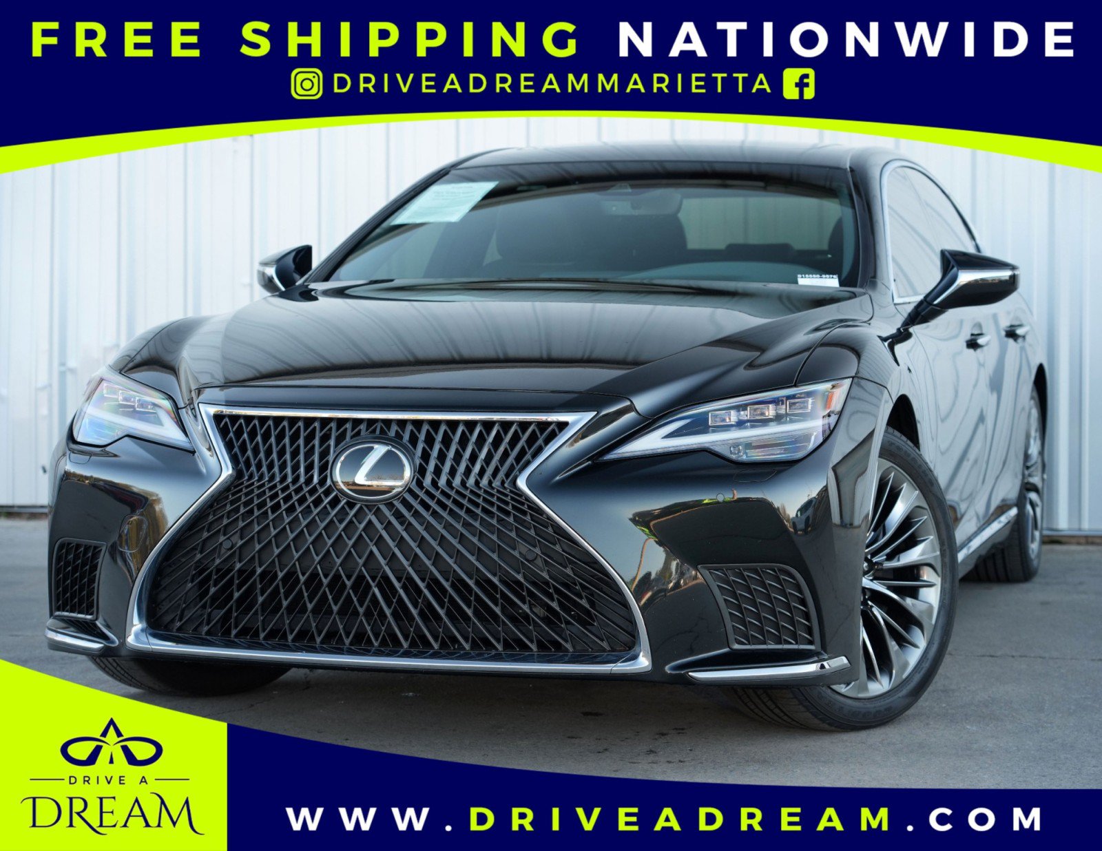 Used 2021 Lexus LS 500 w/ Cold Weather Package (CK) RWD image 1