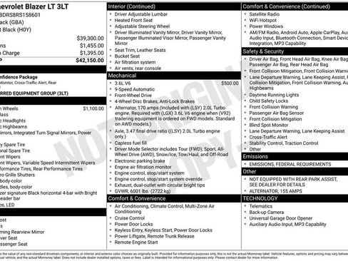 Certified 2024 Chevrolet Blazer LT image 27