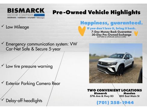 Used 2023 Volkswagen Taos S FWD image 8