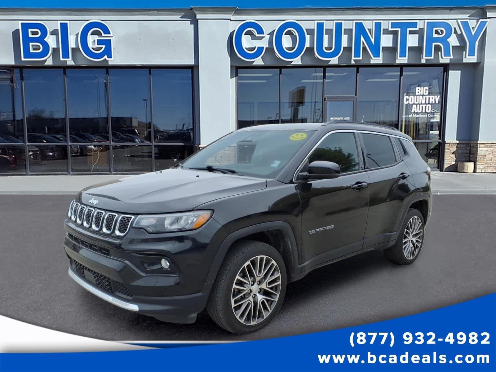 Used 2023 Jeep Compass Limited w/ Sun and Sound Group AWD/4WD image 1