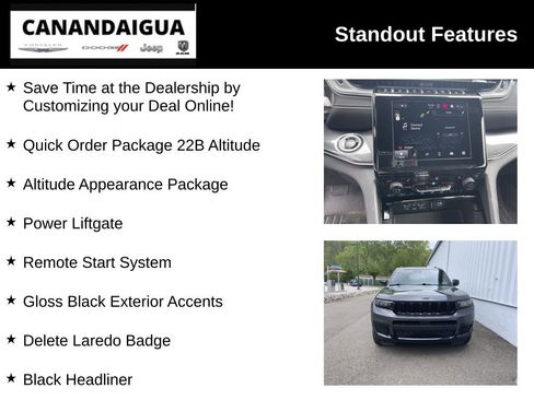 Used 2022 Jeep Grand Cherokee L Altitude image 8