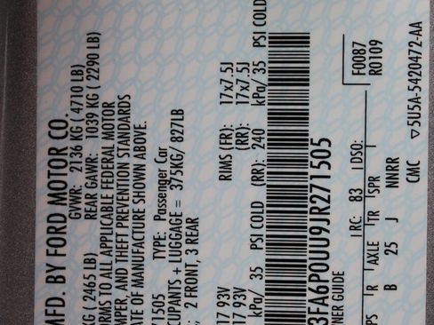 Used 2018 Ford Fusion S image 13