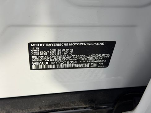 New 2026 BMW 540i xDrive 540i xDrive (540i xDrive Sedan w/ M Sport Package image 20