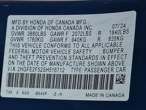 Used 2025 Honda Civic Sport image 27