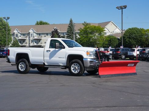 Used 2015 GMC Sierra 3500 4x4 Regular Cab w/ Snow Plow Prep Package image 2