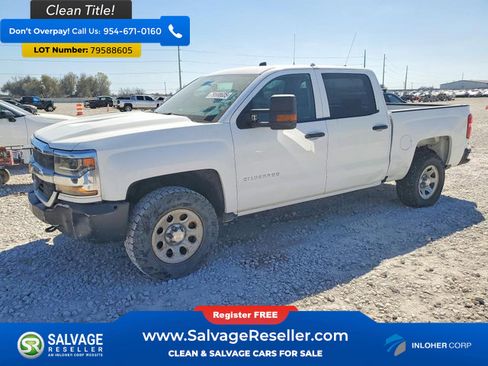 Used 2018 Chevrolet Silverado 1500 W/T w/ Special Service Package image 1