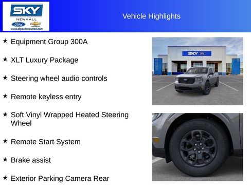 New 2025 Ford Maverick XLT w/ XLT Luxury Package image 12