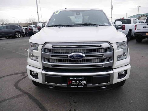 Used 2015 Ford F150 Platinum w/ Equipment Group 701A Luxury image 2