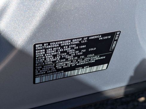 Used 2019 Volkswagen Atlas SE AWD/4WD image 40