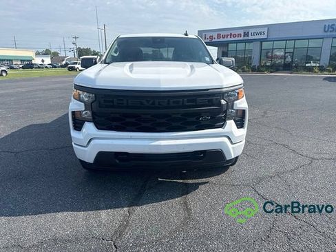 Used 2025 Chevrolet Silverado 1500 Custom w/ Turbomax Blackout Package AWD/4WD image 8