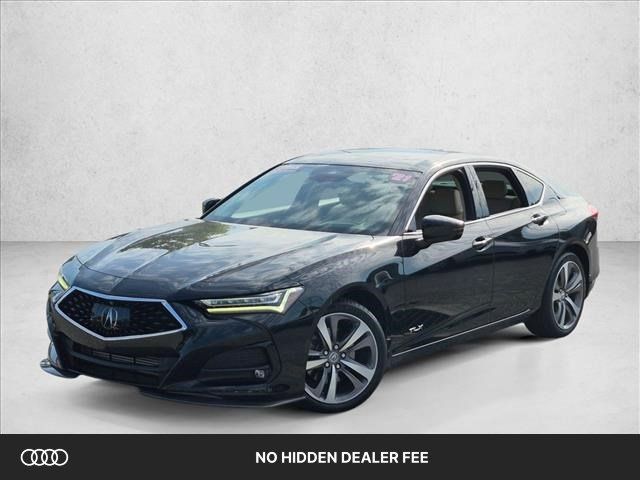 Used 2021 Acura TLX w/ Advance Package AWD/4WD image 1