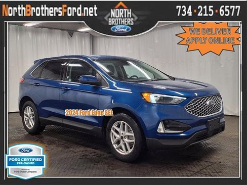 Certified 2024 Ford Edge SEL w/ Convenience Package image 1