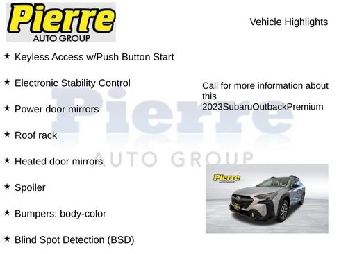 Used 2023 Subaru Outback Premium AWD/4WD image 15