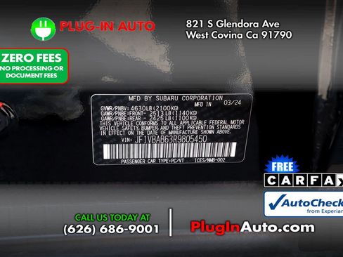 Used 2024 Subaru WRX AWD/4WD image 16