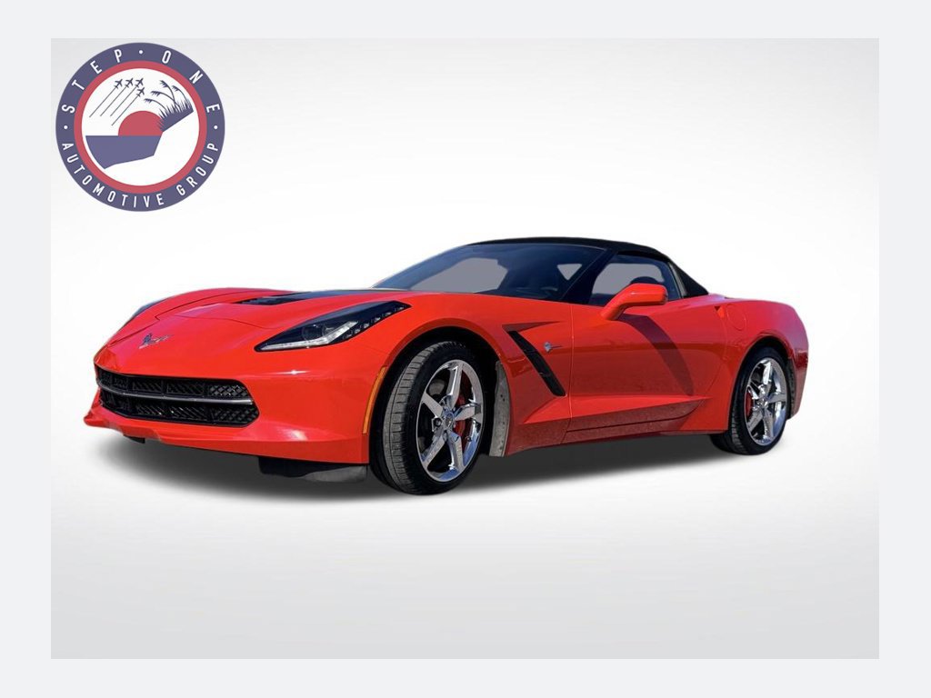 Used 2014 Chevrolet Corvette Stingray Convertible w/ 2LT Preferred Equipment Group RWD image 1