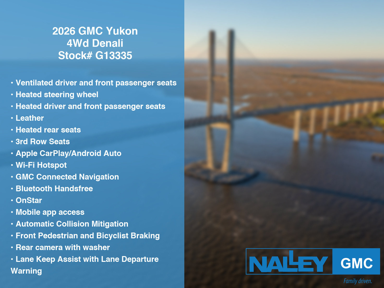 New 2026 GMC Yukon Denali w/ Denali Reserve Package AWD/4WD image 7