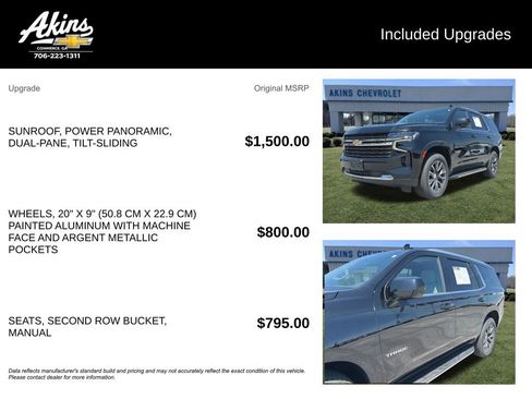 Certified 2021 Chevrolet Tahoe LT RWD image 5