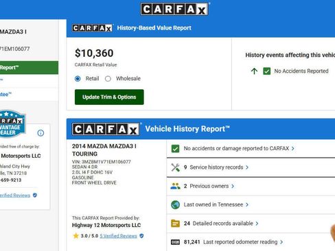 Used 2014 MAZDA MAZDA3 i Touring image 25