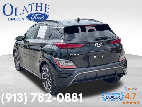 Used 2022 Hyundai Kona N Line w/ Tech Package FWD image 3