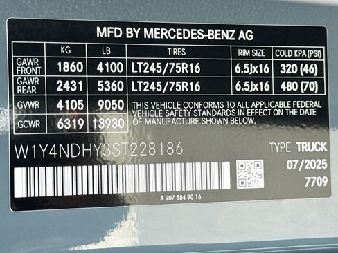 New 2025 Mercedes-Benz Sprinter 2500 image 27