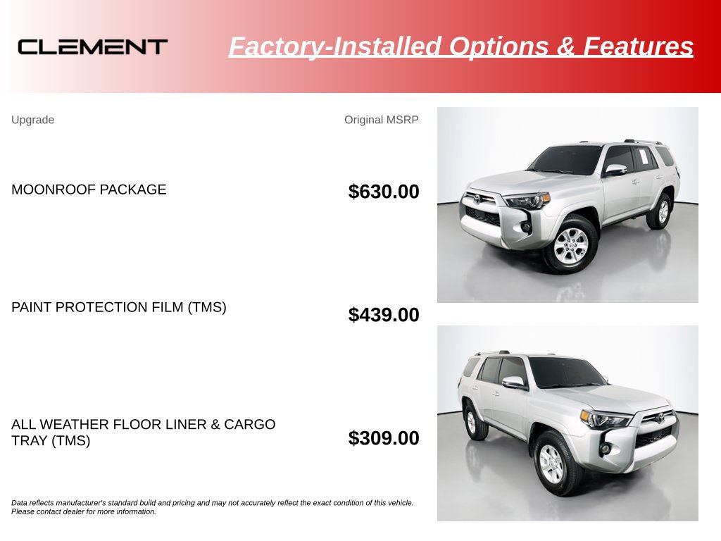 Used 2024 Toyota 4Runner SR5 Premium w/ Moonroof Package AWD/4WD image 16