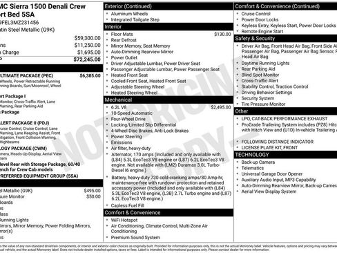 Used 2021 GMC Sierra 1500 Denali w/ Denali Ultimate Package AWD/4WD image 20