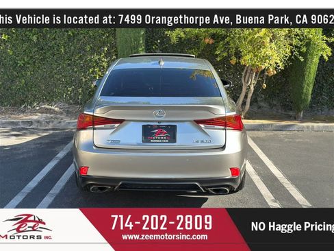 Used 2019 Lexus IS 300 F Sport w/ F Sport Package RWD image 8