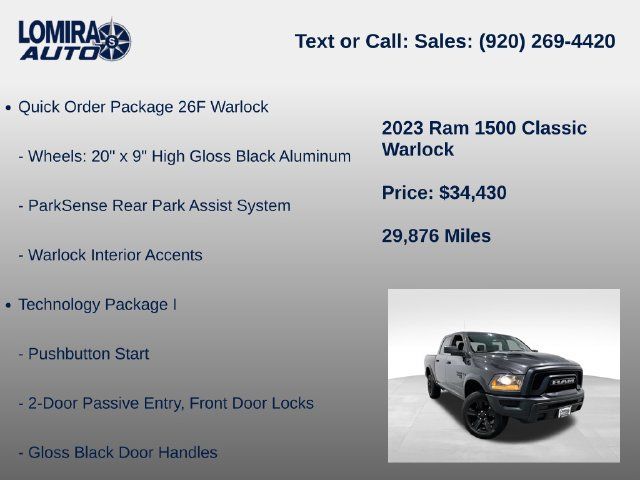 Used 2023 RAM 1500 Warlock AWD/4WD image 21