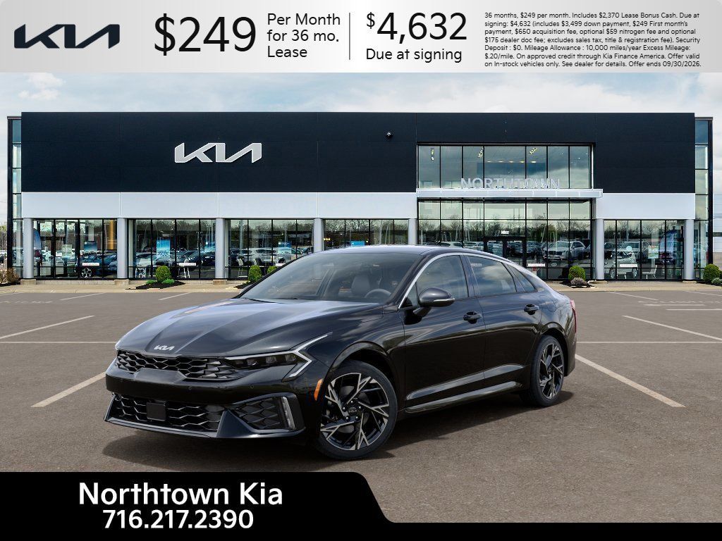 New 2026 Kia K5 GT-Line w/ GT-Line Red Interior Package AWD/4WD image 1