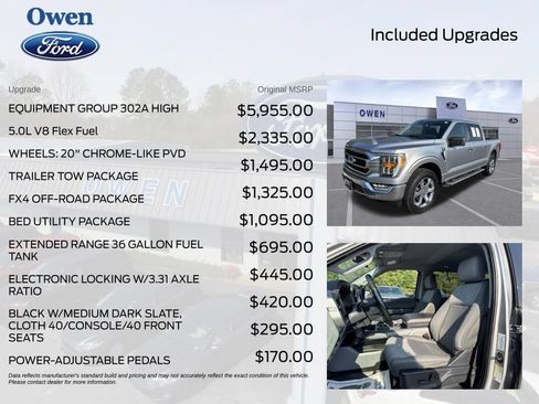 Used 2022 Ford F150 XLT w/ Equipment Group 302A High AWD/4WD image 4