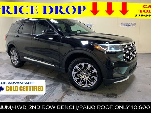 Certified 2025 Ford Explorer Platinum AWD/4WD image 1