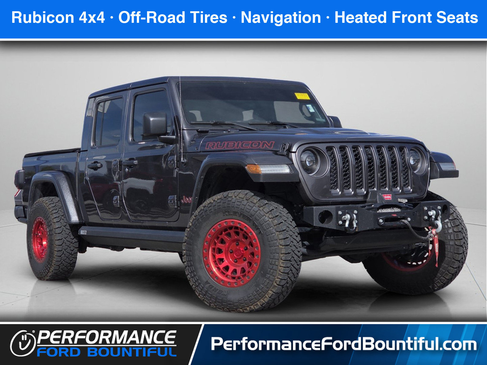Used 2021 Jeep Gladiator Rubicon AWD/4WD image 1