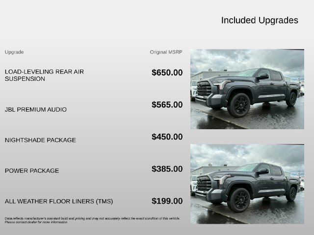 Used 2026 Toyota Tundra Limited w/ Nightshade Package AWD/4WD image 4
