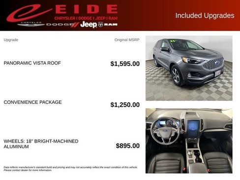 Used 2024 Ford Edge SEL w/ Convenience Package AWD/4WD image 13