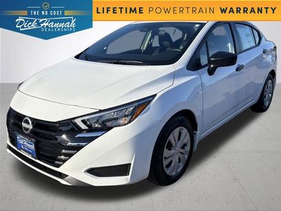 New 2025 Nissan Versa S w/ Trunk Package