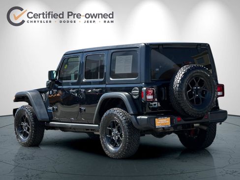 Certified 2025 Jeep Wrangler Unlimited Sport S 4xe AWD/4WD image 6